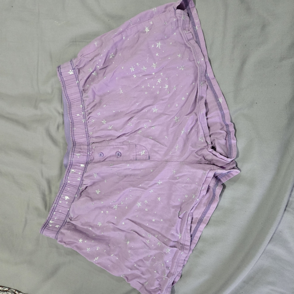 Pink Lavender Starry Shorts